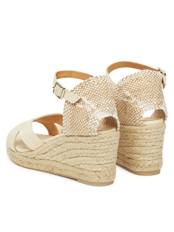 Castañer Castañer Espadryle Bruna/6/001 025533 Beżowy