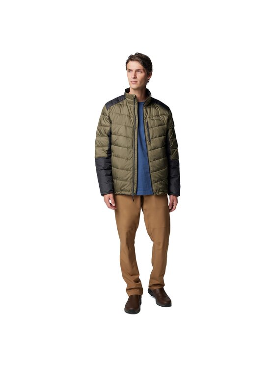 Columbia Columbia Kurtka puchowa 208689 Zielony Regular Fit