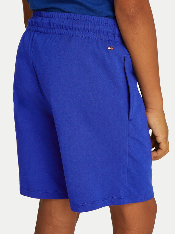 Tommy Hilfiger Tommy Hilfiger Szorty sportowe Graphic KB0KB09477 Niebieski Regular Fit