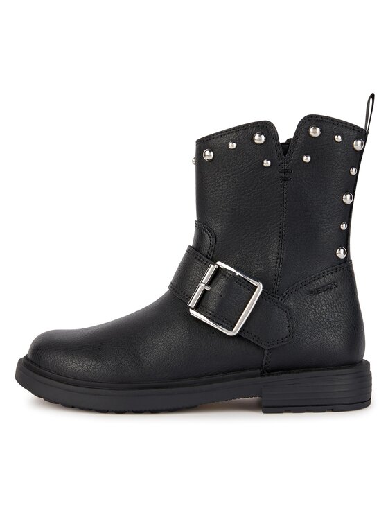 Geox Geox Čizme J Eclair Girl J369QK 000BU C9999 M Crna