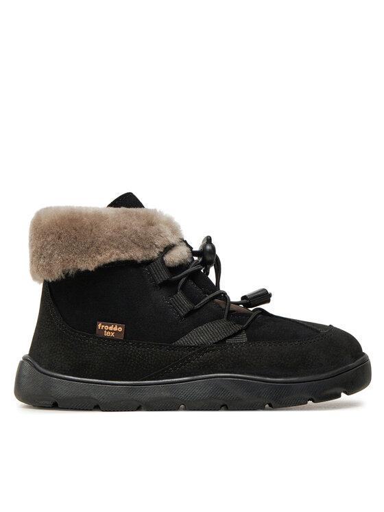 Froddo Froddo Gležnjače Zeru Tex Cosy Barefoot G3110258-5 S Crna