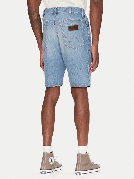 Wrangler Wrangler Džínové šortky Texas 112362508 Modrá Regular Fit