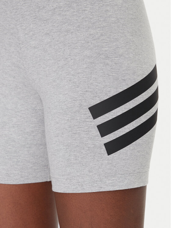 adidas adidas Biciklističke hlače Future Icons 3-Stripes JE0165 Siva Slim Fit