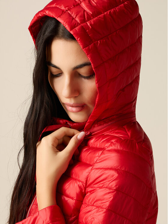 Oltre Oltre Giubbotto piumino F029R001521N016 Rosso Regular Fit