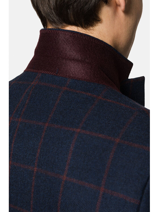Lancerto Lancerto Marynarka Limoges MA099222000014 Granatowy Regular Fit