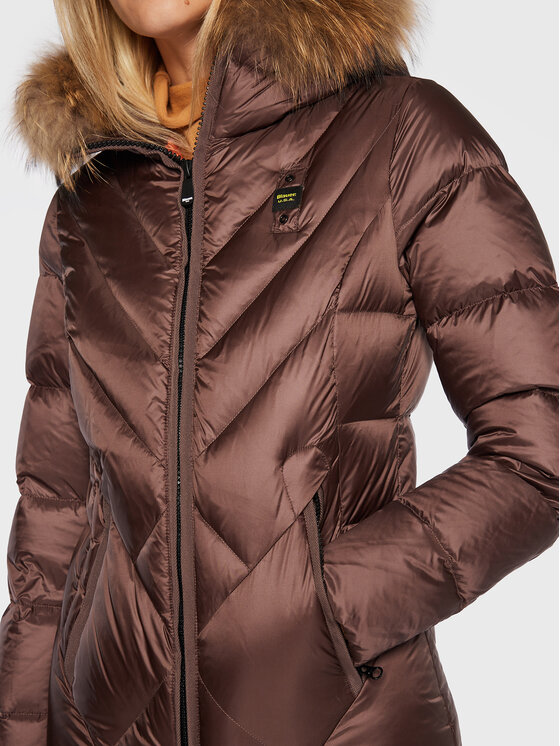 Blauer Blauer Μπουφάν πουπουλένιο Courtney BLDC03214 006047 Καφέ Regular Fit