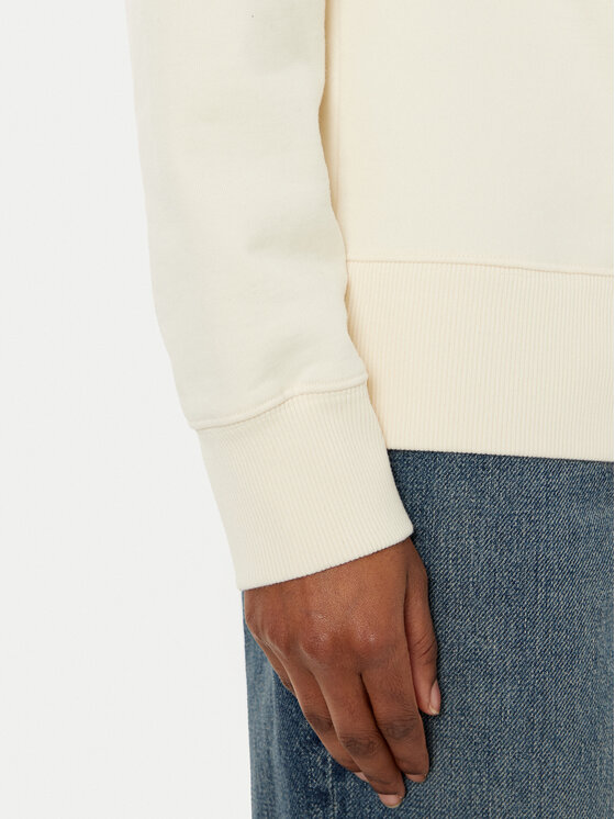 Filling Pieces Filling Pieces Felpa Unisex Gowtu 7453392 Écru Regular Fit