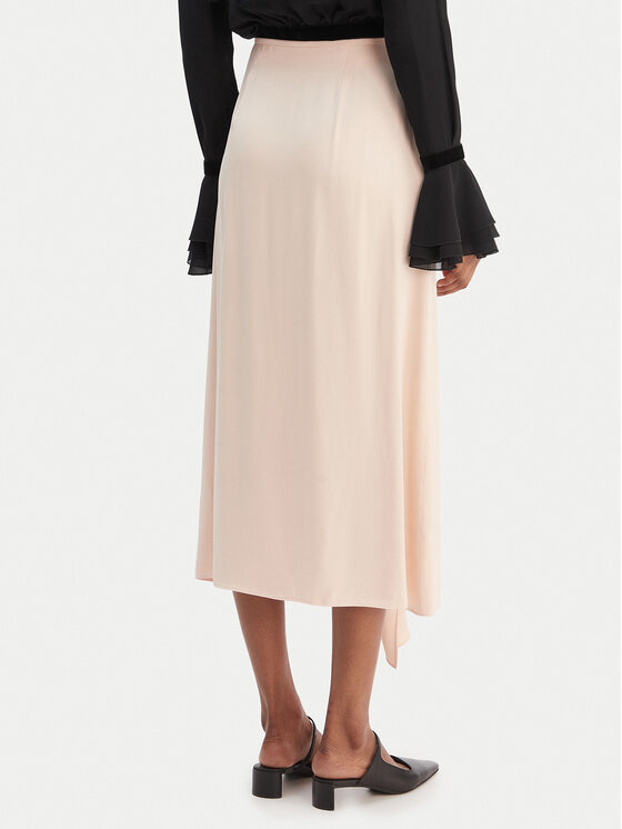 BOSS BOSS Midi sukňa Vemuth 50552076 Ružová Regular Fit