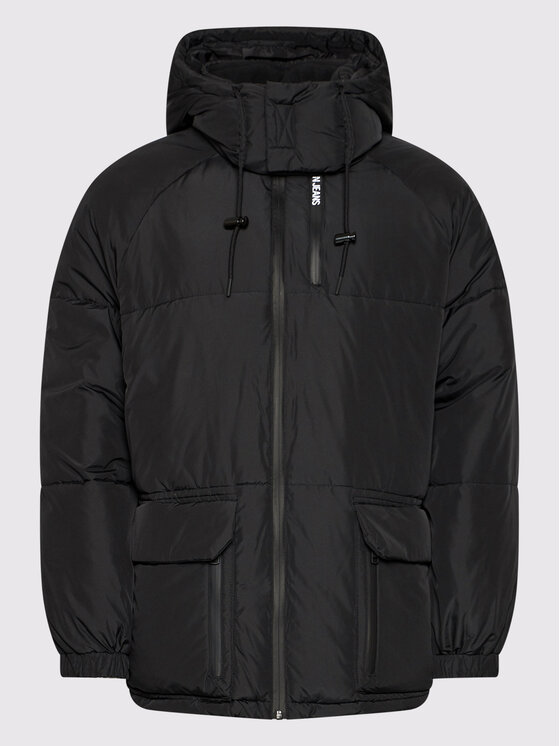 Calvin Klein Jeans Calvin Klein Jeans Зимова куртка J30J318679 Чорний Oversize