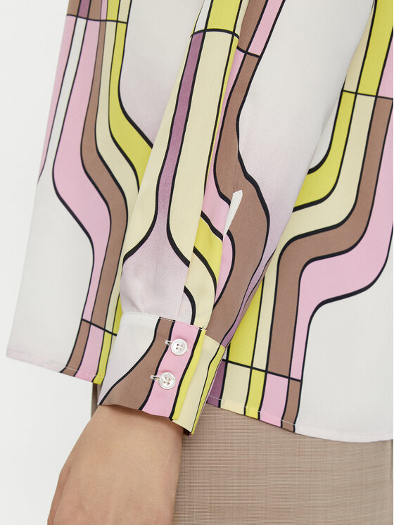 Marella Marella Camicia Sirena 2413111033 Rosa Regular Fit