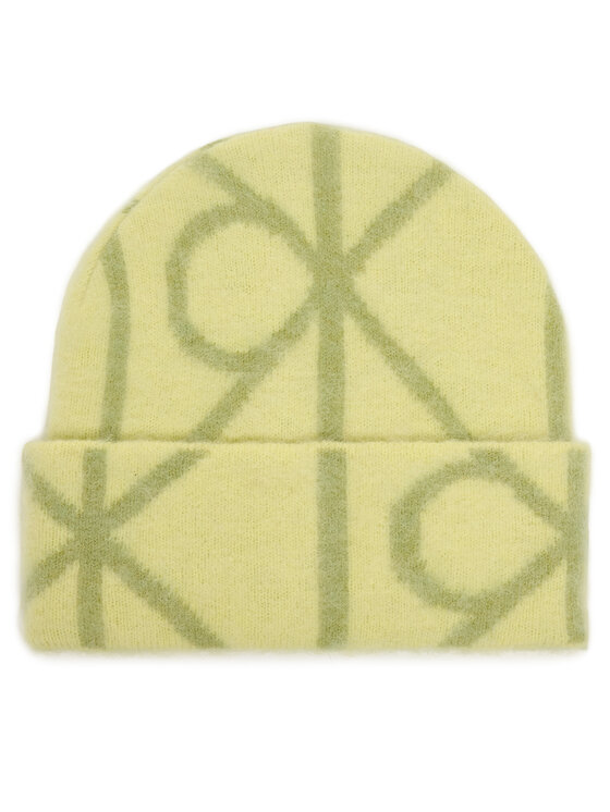 Calvin Klein Calvin Klein Čepice Emblem Aop Brushed LV04D8071G Zelená