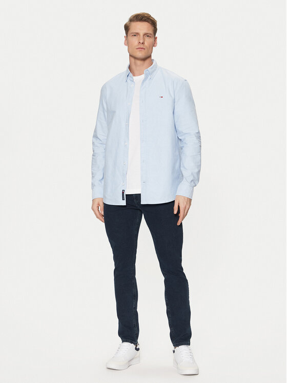Tommy Jeans Tommy Jeans Jeans hlače Simon DM0DM20732 Mornarsko modra Skinny Fit