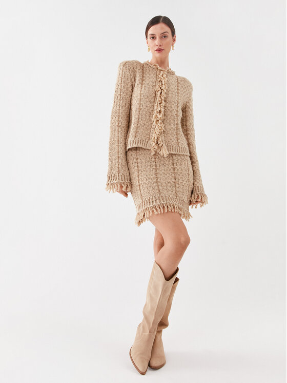 TWINSET TWINSET Kardigāns 232TP3630 Bēšs Regular Fit