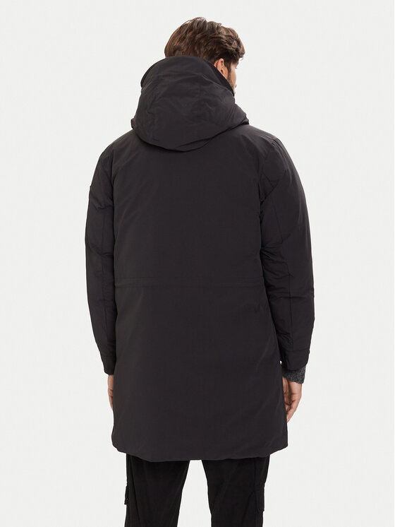 C.P. Company C.P. Company Зимно палто 19CMOW195A110419A 999 Черен Regular Fit