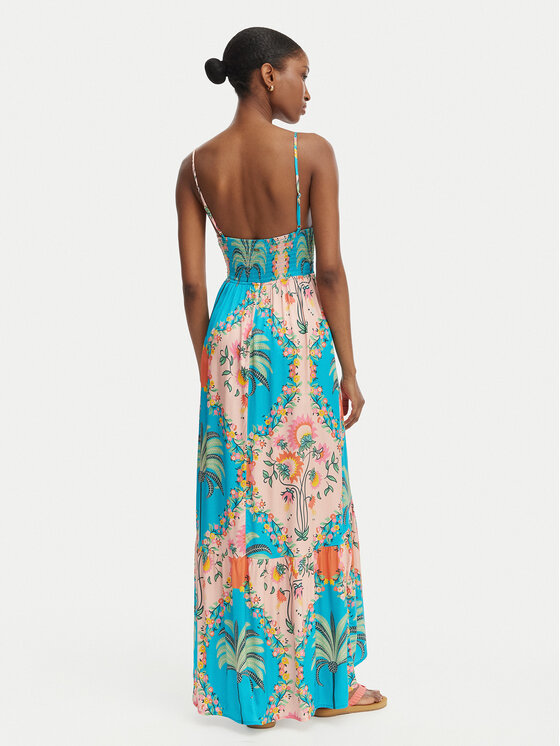 Maaji Maaji Rochie de vară Isadora PT2123CLD009 Albastru celest Regular Fit