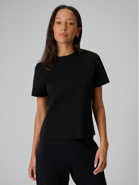 4F 4F T-Shirt ESSENTIAL 3 Czarny Regular Fit