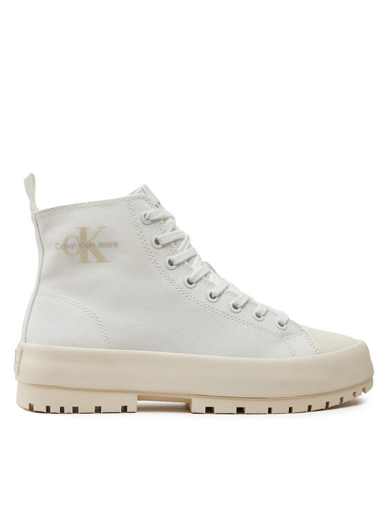 Calvin Klein Jeans Plátenky YW0YW01519 Biela