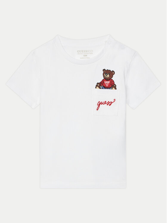 Guess Guess Тишърт I5RI03 I3Z14 Бял Regular Fit