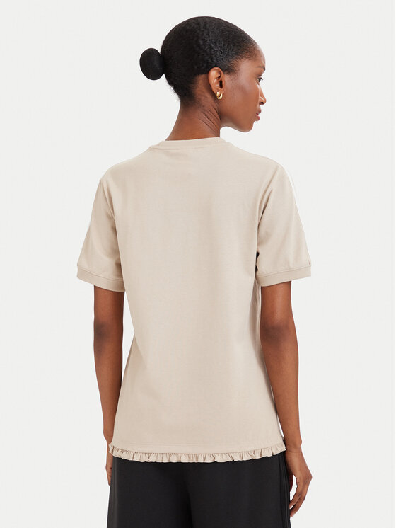 adidas adidas T-Shirt Pleated 3S LG4315 Χακί Regular Fit