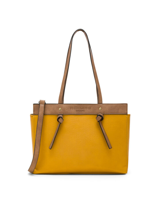 Herling Borsa Spinoza Giallo, taglia : OS