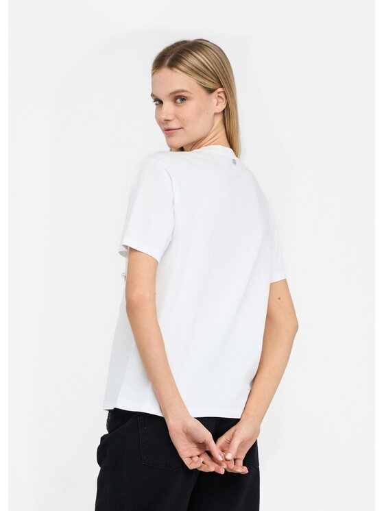 Liu Jo Liu Jo T-shirt CF5072JS08811111 Bianco Regular Fit