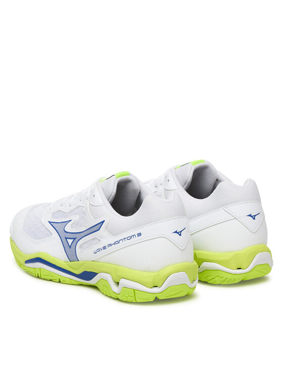 Mizuno Mizuno Saalijalatsid Wave Phantom 3 X1GA2260 39 Valge