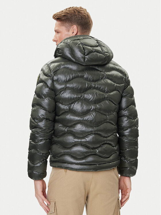 Blauer Blauer Prijelazna jakna 25WBLUC02080 Zelena Regular Fit