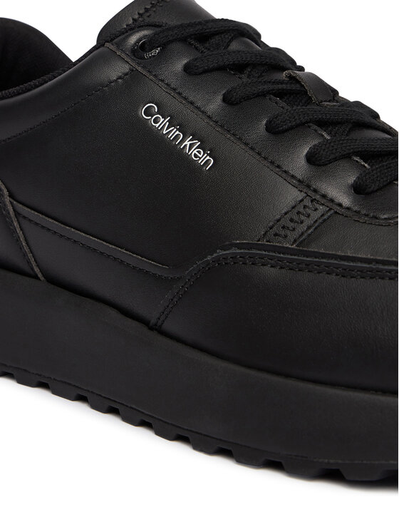 Calvin Klein Calvin Klein Снікерcи City Runner Laceup Lth HM0HM02146 Чорний