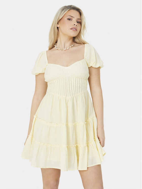 Brave Soul Brave Soul Rochie de vară LDRW-654BELINDAL Galben Straight Fit