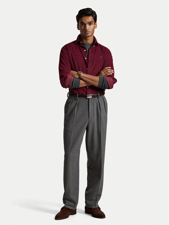 Polo Ralph Lauren Polo Ralph Lauren Сорочка 710853123505 Бордовий Custom Fit