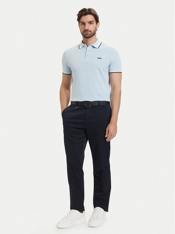 BOSS BOSS Polokošeľa Paddy 50469055 Modrá Regular Fit