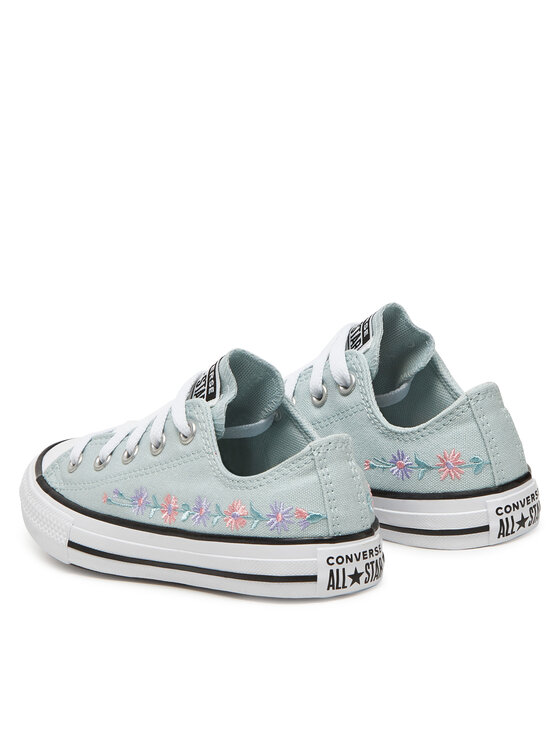 Converse Converse Tenisice Chuck Taylor All Star Florals A11776C Svijetlo plava