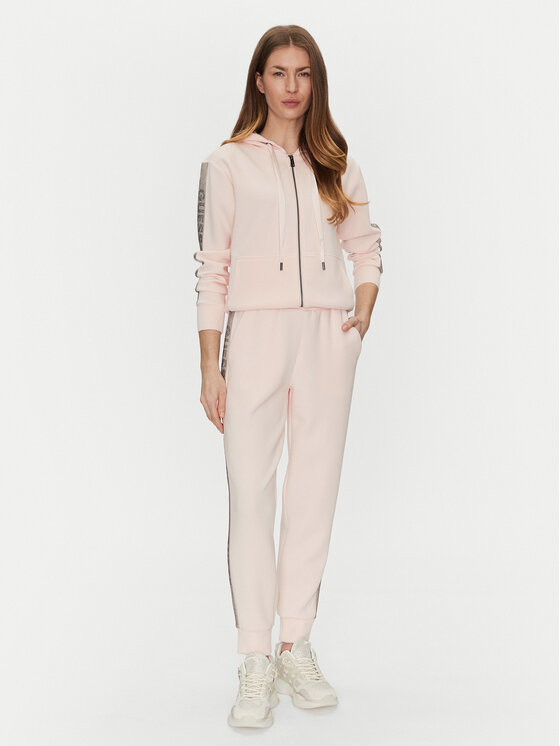Guess Guess Світшот W5RQ03 KBYE2 Рожевий Regular Fit