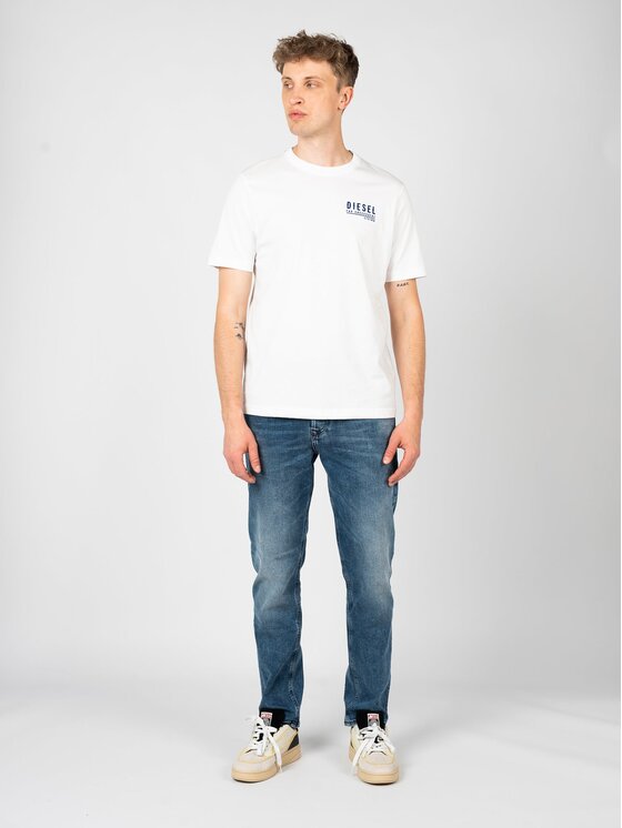 Diesel Diesel T-Shirt A13872-0QIAM Λευκό Regular Fit