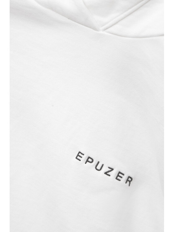 Epuzer Epuzer Bluza in off white Biały Loose Fit