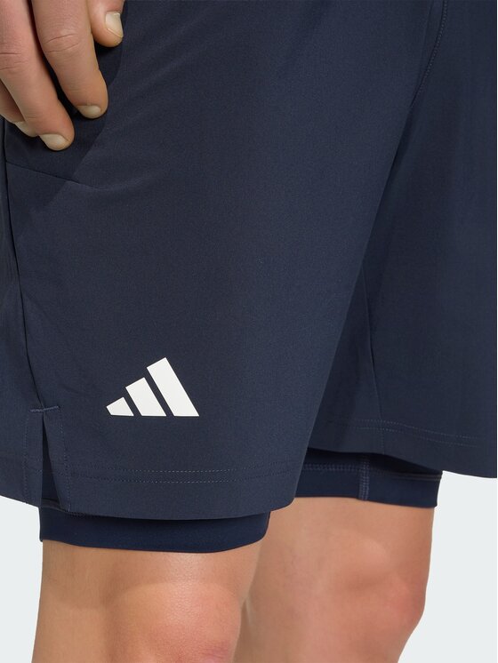 adidas adidas Szorty tenisowe 161758 Niebieski jasny Regular Fit