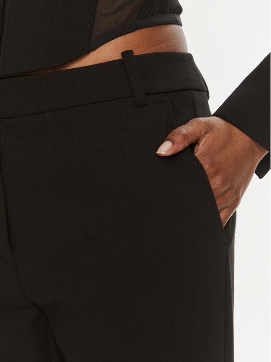 PINKO Pinko Hlače Bello 100155 A1RU Crna Slim Fit