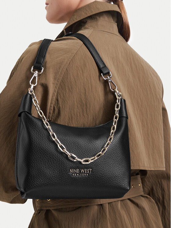 Nine West Nine West Τσάντα CEO-BELGRAVIA-LH22288 Μαύρο