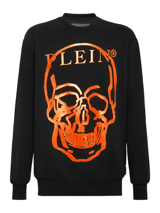 PHILIPP PLEIN PHILIPP PLEIN Bluza 239 Czarny Regular Fit