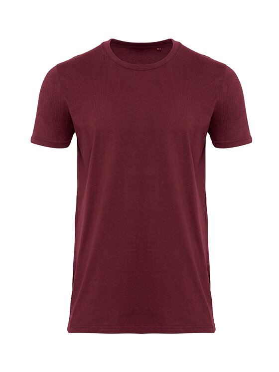TeeShoppen TeeShoppen T-Shirt Organiczna koszulka Czerwony Regular Fit