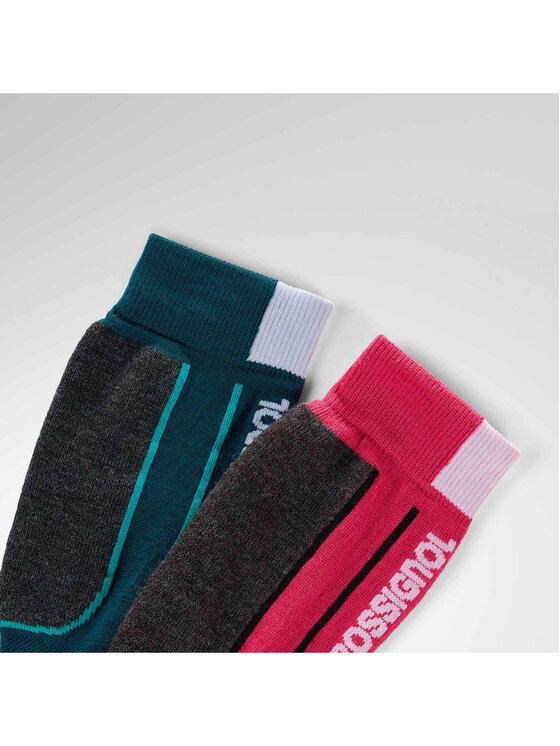 Rossignol Rossignol Skarpety narciarskie Jr Essential 2 Pack Ski Socks Fioletowy jasny