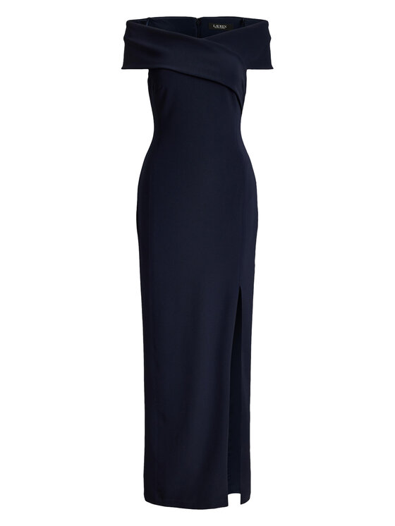 LAUREN RALPH LAUREN LAUREN RALPH LAUREN Φόρεμα βραδινό 253P13931002 Σκούρο μπλε Slim Fit