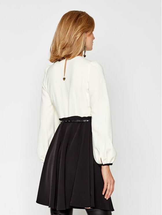 TWINSET TWINSET Koktélruha 202TT2337 Bézs Regular Fit