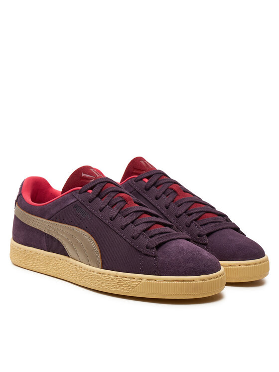 Puma Puma Sneakersy Play Loud Suede Play Paris 398190 01 Fioletowy