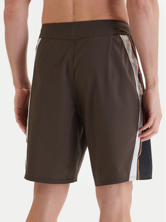 Quiksilver Quiksilver Plavecké šortky Mercury Panel 20" EQYBS04896 Hnedá Regular Fit