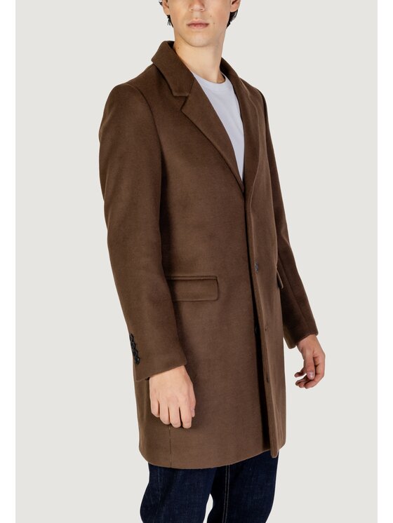 Antony Morato Antony Morato Cappotto RUSSEL Marrone Regular Fit