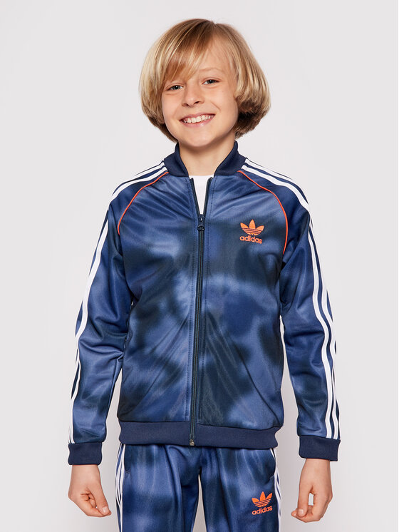adidas Pulóver Allover Print Camo Sst GN4128 Sötétkék Regular Fit •  Modivo.hu