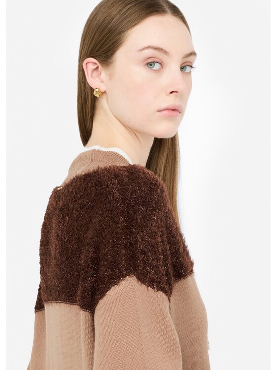 Liu Jo Liu Jo Cardigan TF5222MA51IC3839 Beige Regular Fit