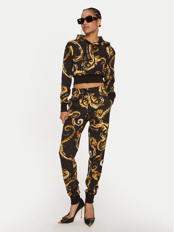 Versace Jeans Couture Versace Jeans Couture Bluza 77HAI3A3 FS171 Czarny Regular Fit