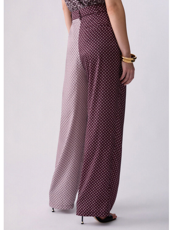 Liu Jo Liu Jo Pantalone da abito WF6152TS531L9214 Viola Regular Fit